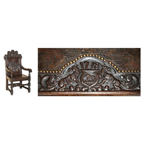Antique 1718 dated william - 1718, iii