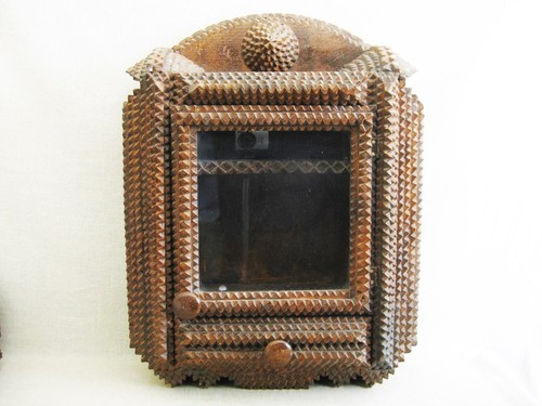 Vintage tramp art - vintage,