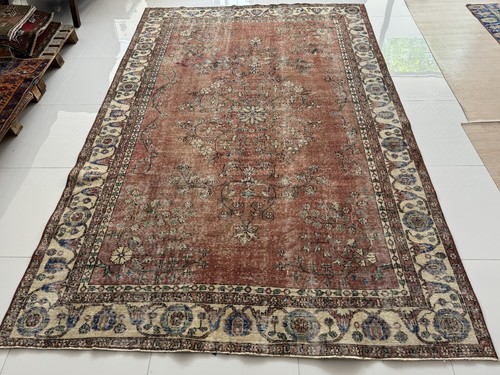 7x10 vintage oriental area - oriental,