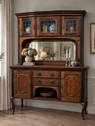 Antique arts crafts - arts, mahogany