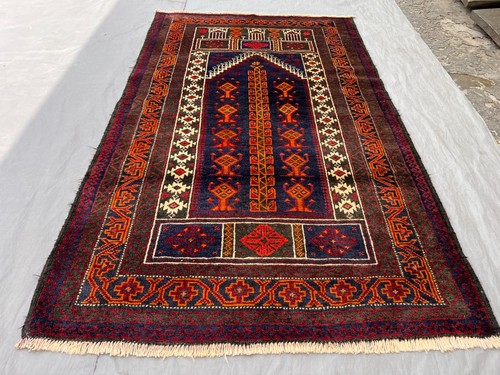 Antique afghan hand knotted - hand,
