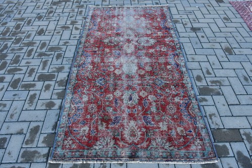 Turkish vintage rug 5x6 - vintage, 3,5x6,8