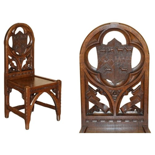 Antique carved english oak - antique,