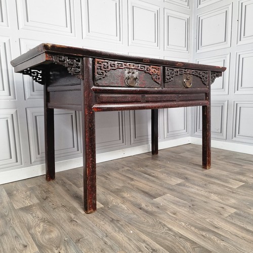 Oriental antique altar table - altar,