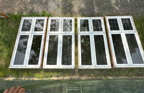Wooden windows georgian - wooden, tall