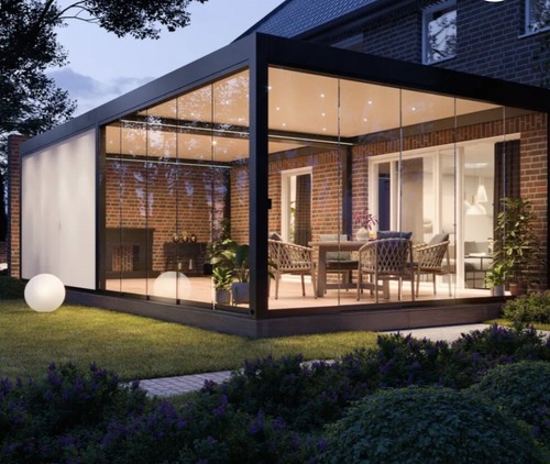 Glass conservatory custom - conservatory, –