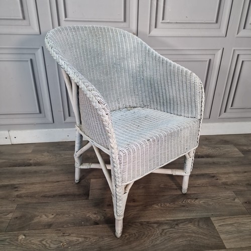 Vintage wicker tub chair - vintage,