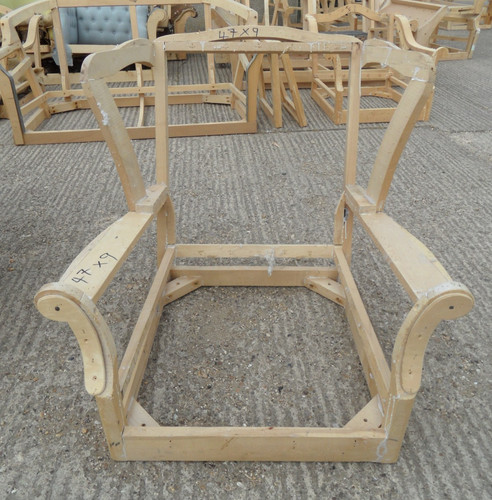 Vintage wing back armchair - vintage,
