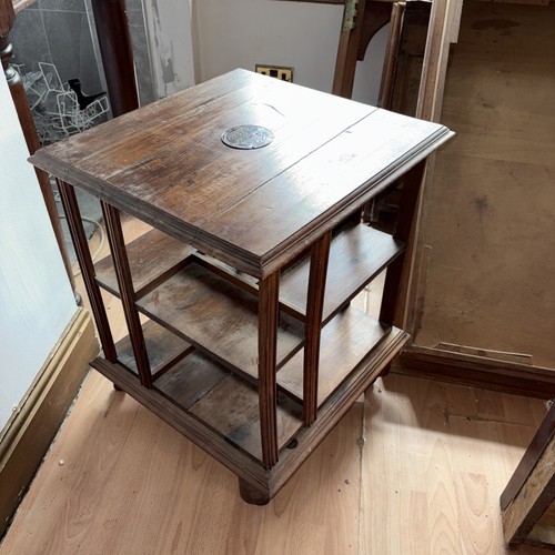 Rare revolving bookcase made - revolving,