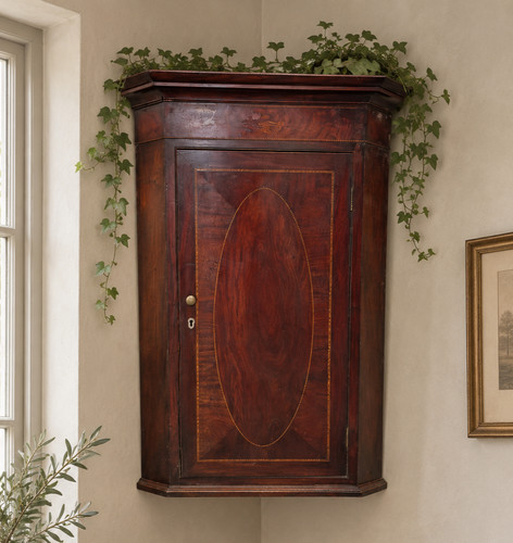 Antique georgian inlaid - georgian,